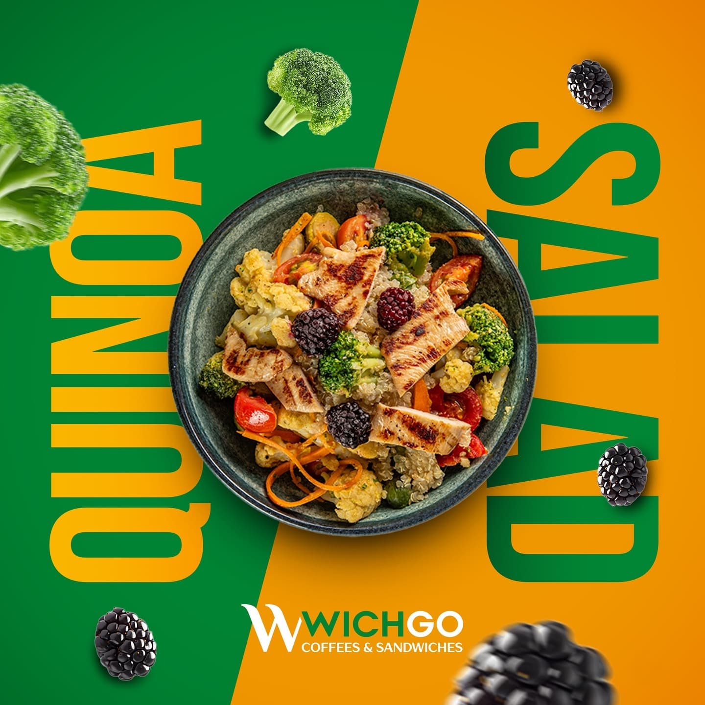 WichGo Quinoa Salad ürün görseli